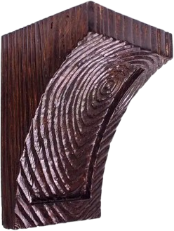 Декоративна дървена конзола EQ 026 RUSTIC - Image 2