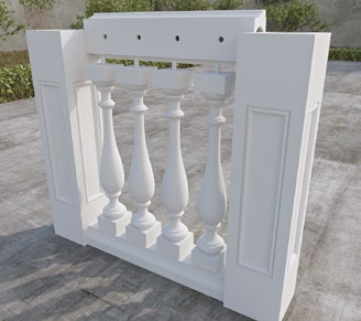 ръководство за монтаж на декоративни балюстради