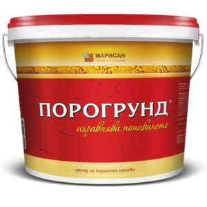 ПОРОГРУНД® ГРУНД ЗА ПОРЬОЗНИ ОСНОВИ