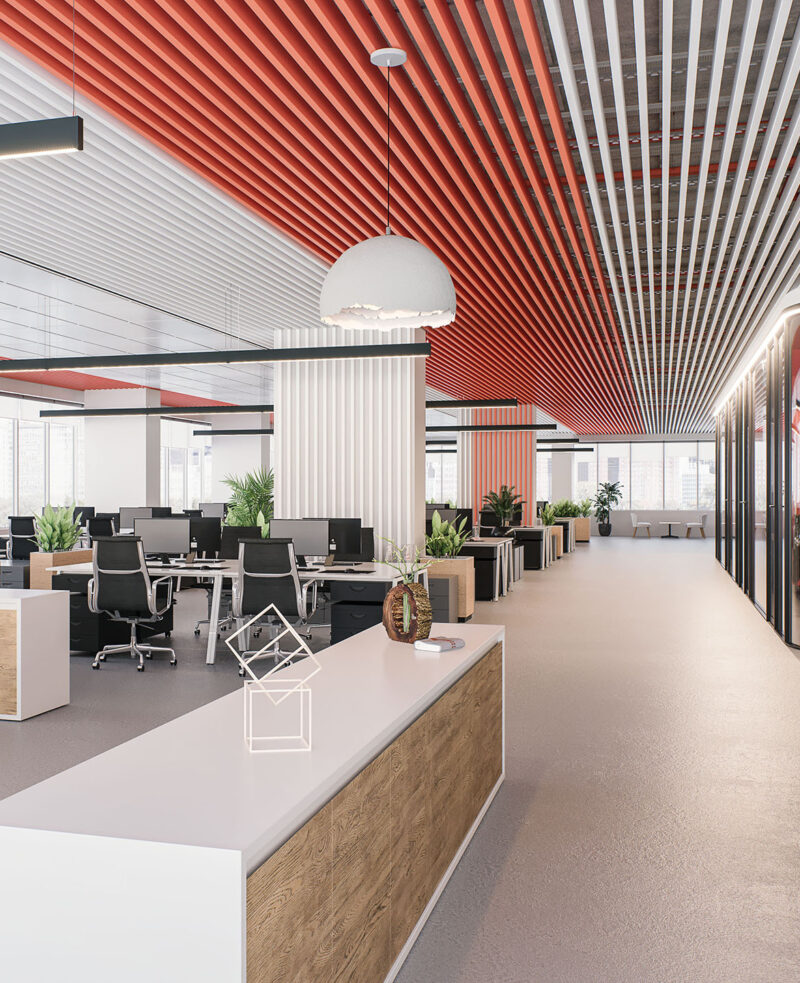 Окачени ламелни тавани от StyroDesign