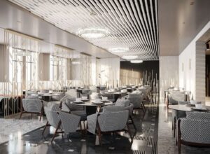 Бафъл окачен таван