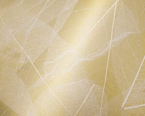 SKELETON LEAVES GOLD