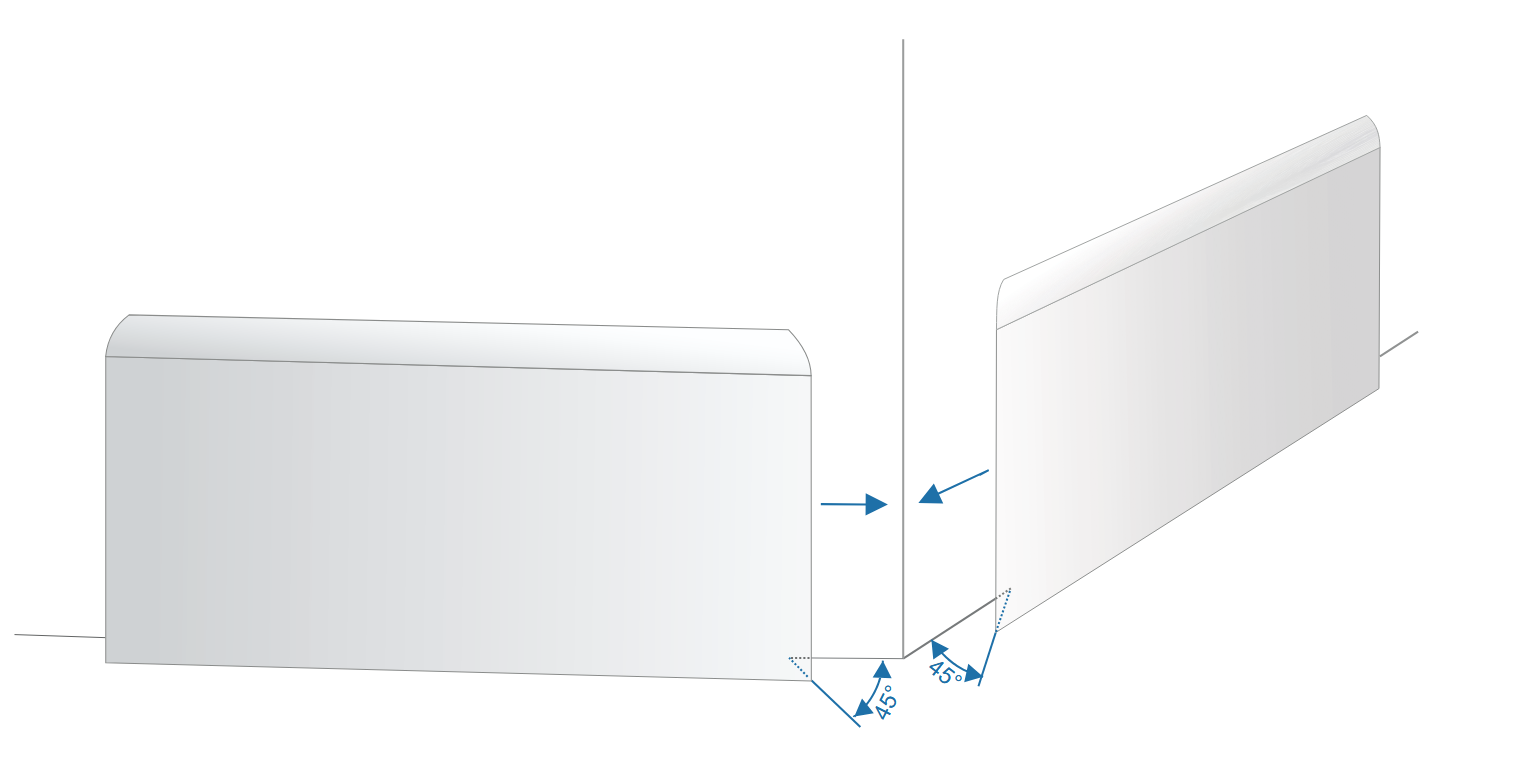 Монтаж на подови первази