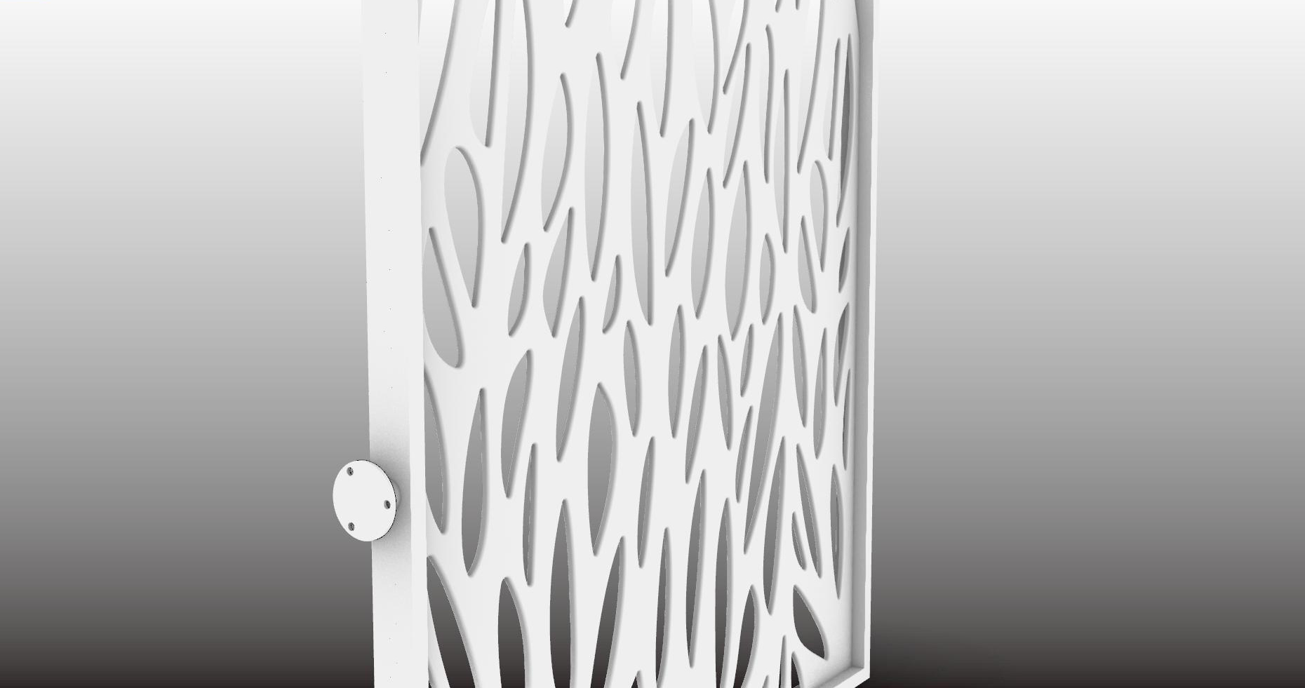 Изработка на декоративна фасадна решетка по поръчка