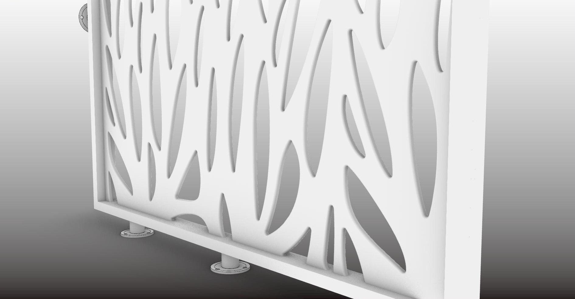 Изработка на декоративна фасадна решетка по поръчка