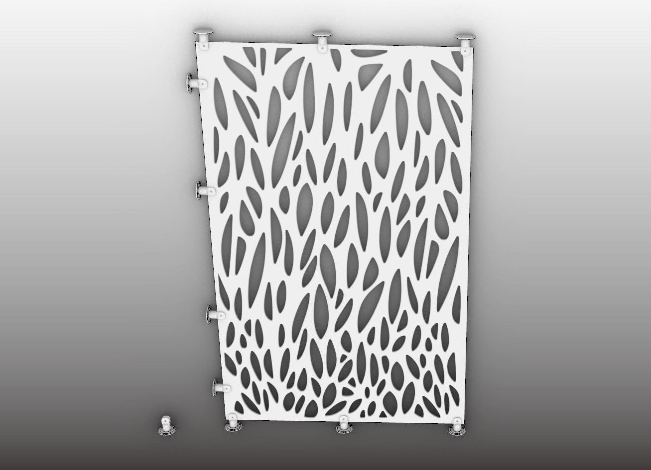 Изработка на декоративна фасадна решетка по поръчка