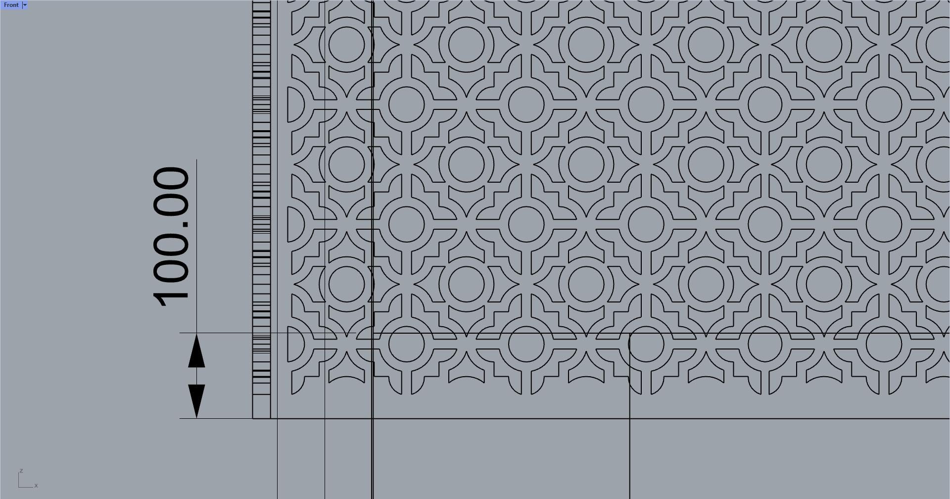 Декоративна фасадна решетка