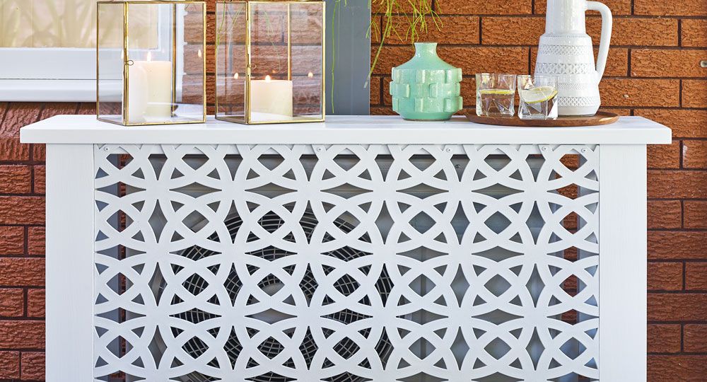 Декоративни фасадни решетки за прикриване на климатик