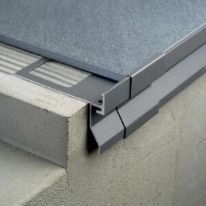 BORDERTEC BBO edging profiles for terraces and balconies