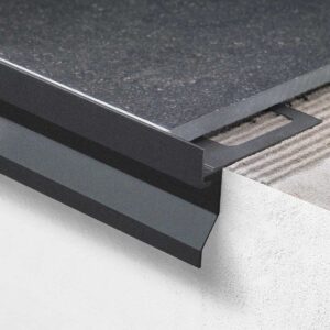 BORDERTEC BCO edging profiles for terraces and balconies
