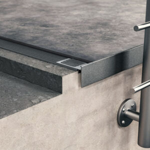 BORDERTEC BSS profile for terraces with drip edge